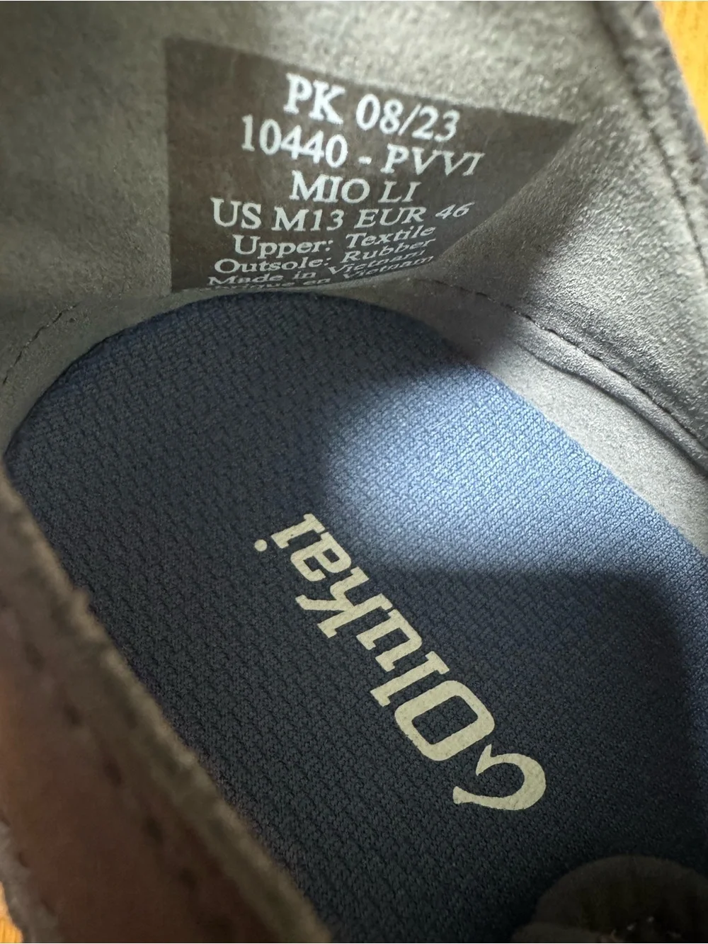 OluKai Mio Li sneakers Pavement/Vintage Indigo 10 men’s